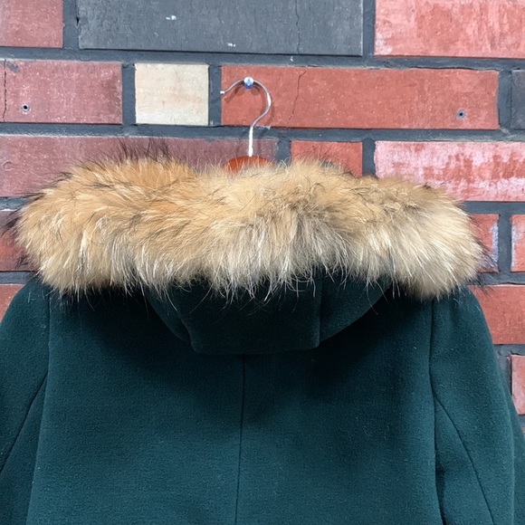 Sandro Maxa Hooded Trim Coat - Picture 8 of 11